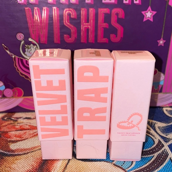 Jeffree Star Velvet Trap Lipstick Trio - Gardening H0E